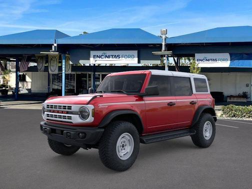 Ruby Red Metallic Tinted Clearcoat 2026 Ford Bronco Heritage Edition