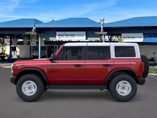 Ruby Red Metallic Tinted Clearcoat 2026 Ford Bronco Heritage Edition
