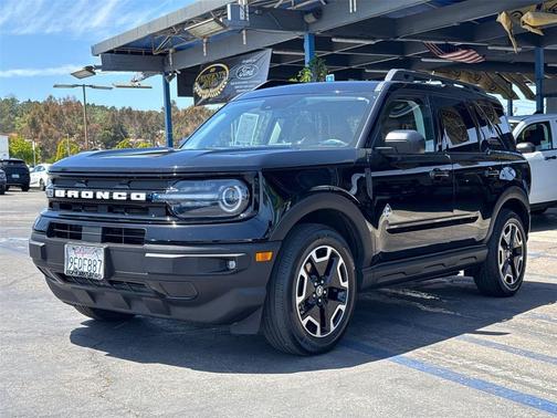 Shadow Black 2023 Ford Bronco Sport Outer Banks
