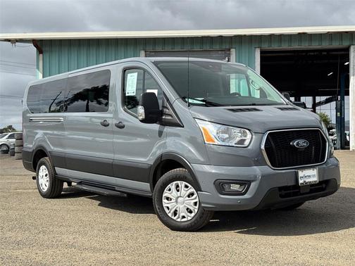 Abyss Gray 2021 Ford Transit-350 XLT