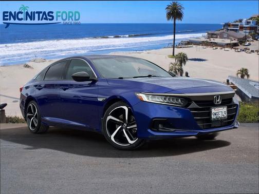 Still Night Pearl 2022 Honda Accord Sport 1.5T