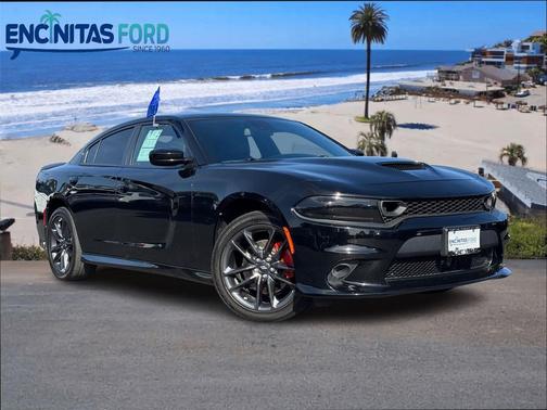 Pitch Black Clearcoat 2023 Dodge Charger GT
