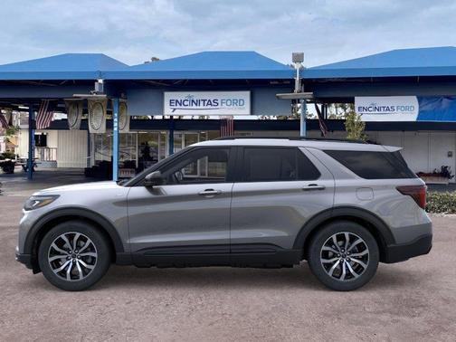 Carbonized Gray Metallic 2026 Ford Explorer ST-Line