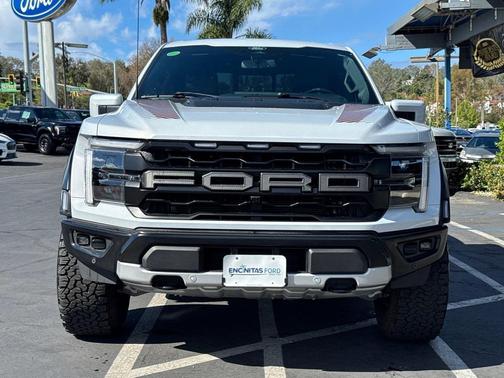 Space White Metallic 2025 Ford F-150 Raptor