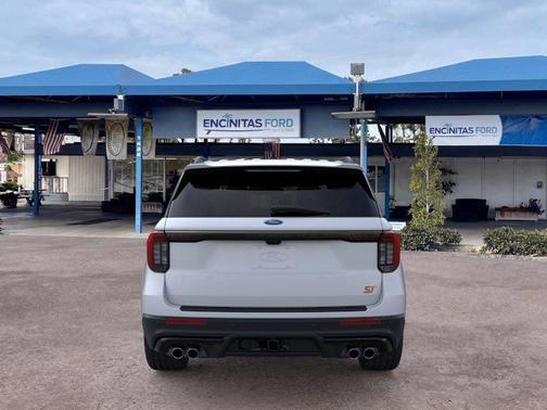 Space White Metallic 2026 Ford Explorer ST