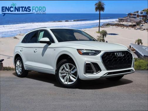 Arkona White 2024 Audi Q5 45 S line Premium