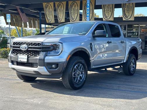Iconic Silver Metallic 2024 Ford Ranger XLT