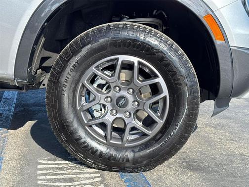 Iconic Silver Metallic 2024 Ford Ranger XLT
