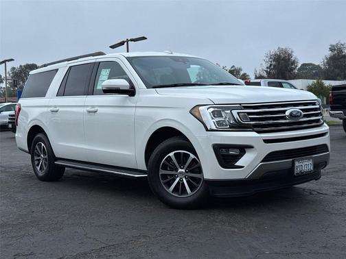 Star White Metallic Tri-Coat 2020 Ford Expedition Max XLT
