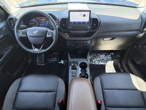 Atlas Blue Metallic 2024 Ford Bronco Sport Outer Banks