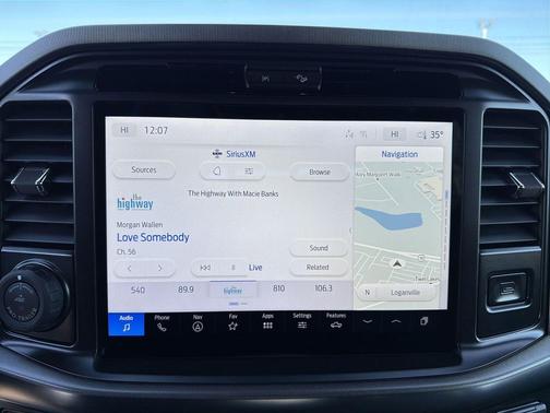 Agate Black Metallic 2025 Ford F-150 Platinum