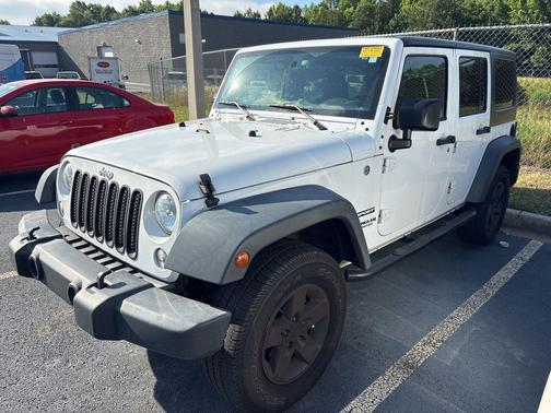 Bright White Clearcoat 2016 Jeep Wrangler Unlimited Sport