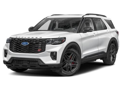 Space White Metallic 2026 Ford Explorer ST
