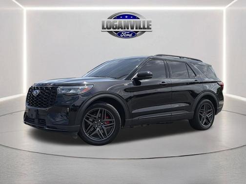 Agate Black Metallic 2025 Ford Explorer ST-Line