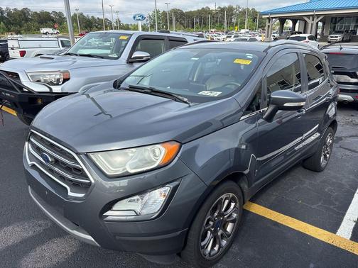 Smoke Metallic 2020 Ford EcoSport Titanium