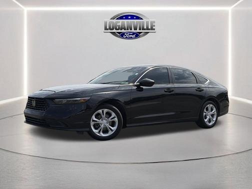 Crystal Black Pearl 2025 Honda Accord LX 1.5T