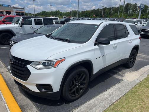 Summit White 2020 Chevrolet Traverse LS