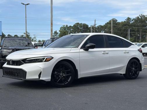 Platinum White Pearl 2026 Honda Civic Sport