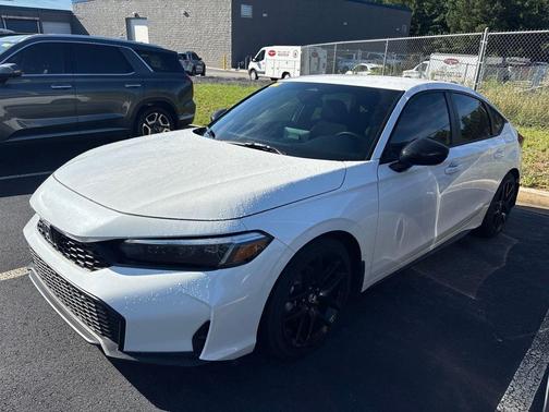 Platinum White Pearl 2026 Honda Civic Sport