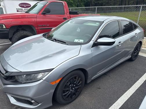 Lunar Silver Metallic 2019 Honda Civic LX
