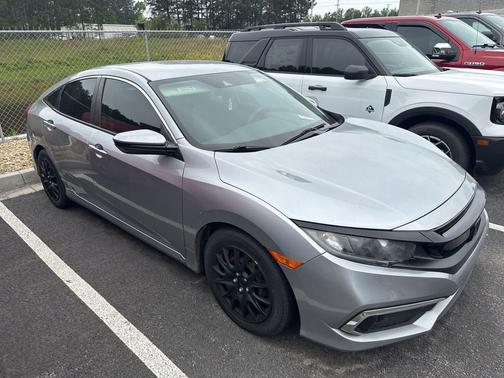 Lunar Silver Metallic 2019 Honda Civic LX