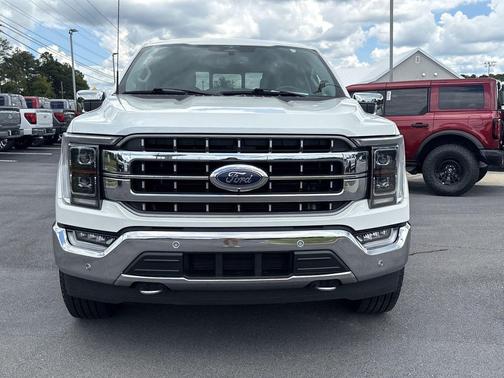 Star White Metallic Tri-Coat 2023 Ford F-150 Lariat