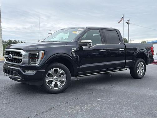 Blue Metallic 2021 Ford F-150 Platinum