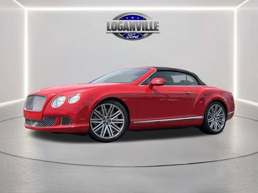 Red 2014 Bentley Continental GT Speed