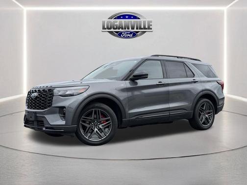 Gray Metallic 2025 Ford Explorer ST-Line