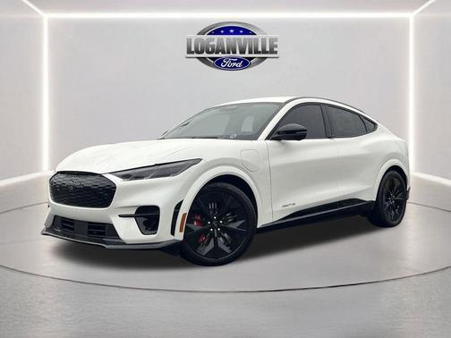 Star White Metallic Tri-Coat 2025 Ford Mustang Mach-E GT