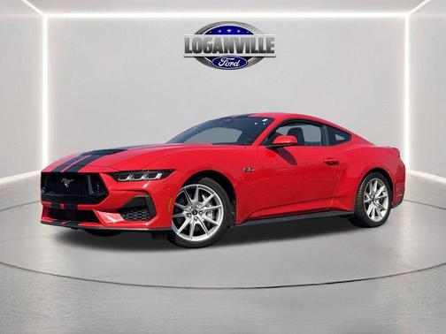 Rapid Red Metallic Tinted Clearcoat 2024 Ford Mustang GT Premium