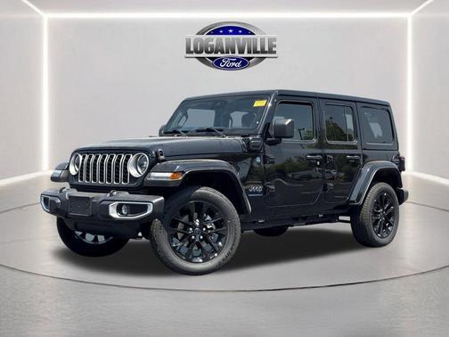 Black Clearcoat 2025 Jeep Wrangler 4xe Sahara