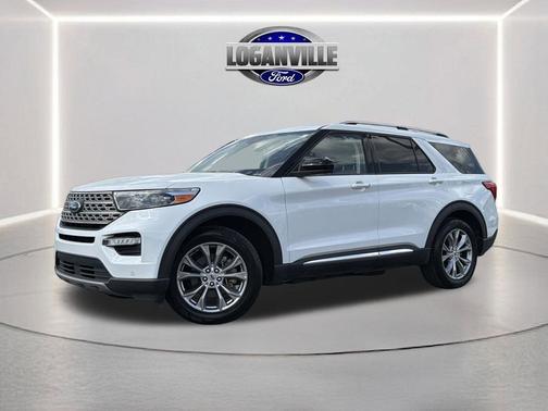 Oxford White 2023 Ford Explorer Limited