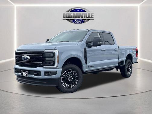 Glacier Gray Metallic Tri-Coat 2026 Ford F-350 Platinum