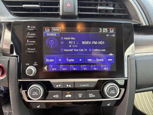 Polished Metal Metallic 2021 Honda Civic EX