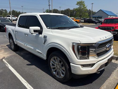 Star White Metallic Tri-Coat 2021 Ford F-150 Limited
