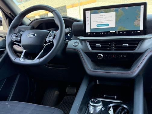 Rapid Red Metallic Tinted Clearcoat 2025 Ford Explorer ST-Line