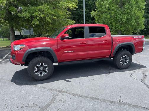 Barcelona Red Metallic 2021 Toyota Tacoma TRD Off Road