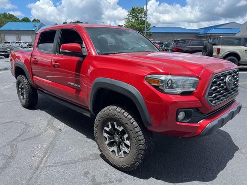 Barcelona Red Metallic 2021 Toyota Tacoma TRD Off Road