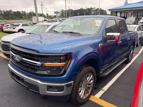 Blue Metallic 2025 Ford F-150 XLT