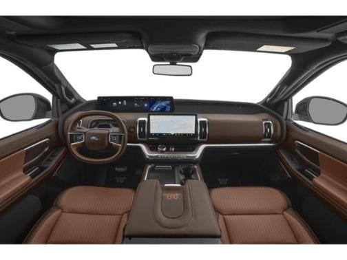 Star White Metallic Tri-Coat 2025 Ford Expedition Max King Ranch