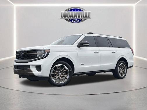 Star White Metallic Tri-Coat 2025 Ford Expedition Max King Ranch