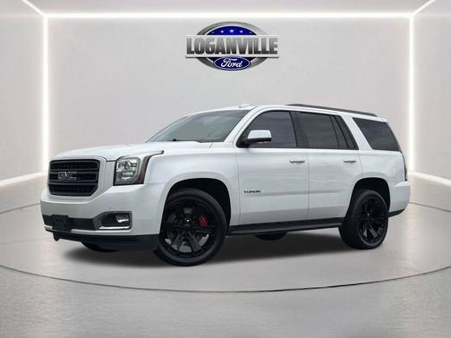 White Frost Tricoat 2019 GMC Yukon SLT