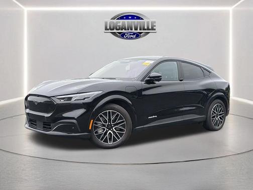 Shadow Black 2025 Ford Mustang Mach-E Premium