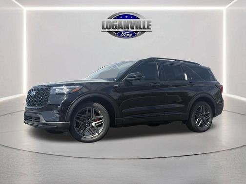 Agate Black Metallic 2026 Ford Explorer ST-Line