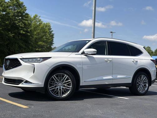 Platinum White Pearl 2024 Acura MDX Advance Package