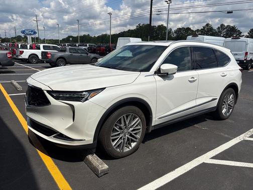 Platinum White Pearl 2024 Acura MDX Advance Package
