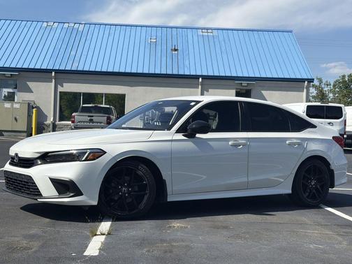 Platinum White Pearl 2023 Honda Civic Sport