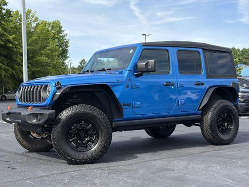 Hydro Blue Pearlcoat 2025 Jeep Wrangler Sport