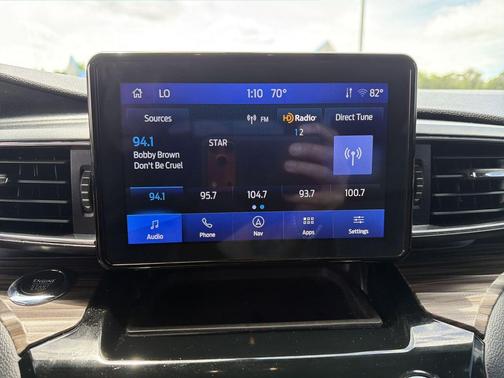 Black Metallic 2022 Ford Explorer Limited